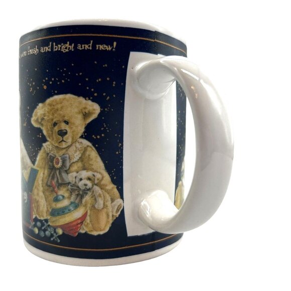 Teddy Bear Coffee Mugs Cup there's a hole in the paw of my bear and his stuffing - Picture 7 of 9